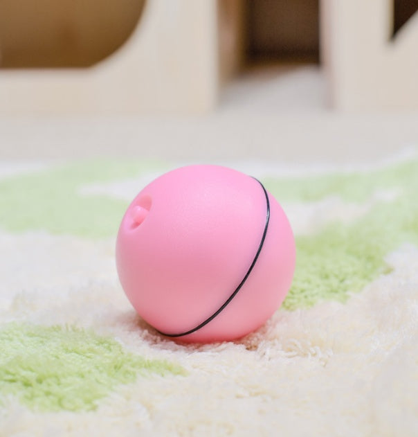 Smart Rolling Laser Ball for Cats | USB Rechargeable LED Toy (Auto Movement)
