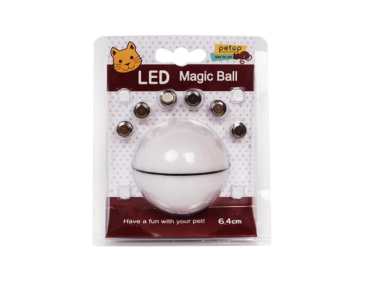 Smart Rolling Laser Ball for Cats | USB Rechargeable LED Toy (Auto Movement)