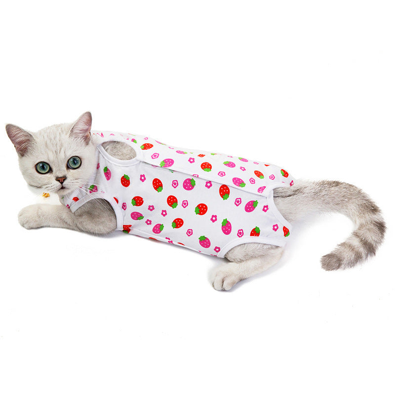 Cat Recovery Shirt – Lightweight & Breathable for Spring and Summer