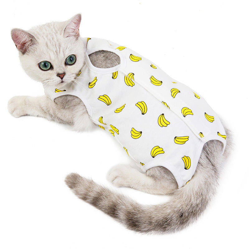 Cat Recovery Shirt – Lightweight & Breathable for Spring and Summer