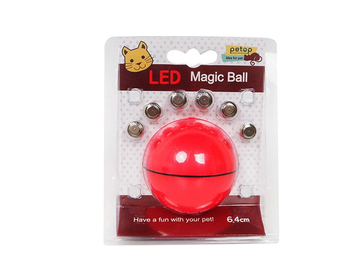 Smart Rolling Laser Ball for Cats | USB Rechargeable LED Toy (Auto Movement)